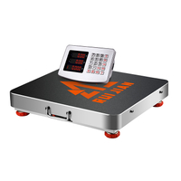 RJ-9001 Wireless Stainless Iron Weighing platform scale 150kg/300kg/600kg/1t