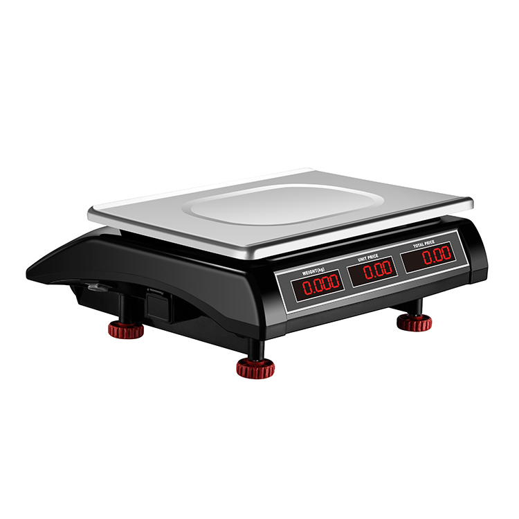 RJ-2030YQ 30Kg Double Display Pricing Computing Electronic Weighing Scale With Cash Box